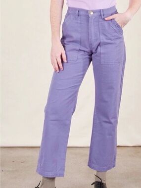 XS LONG Big Bud Press Lavender Work Pants